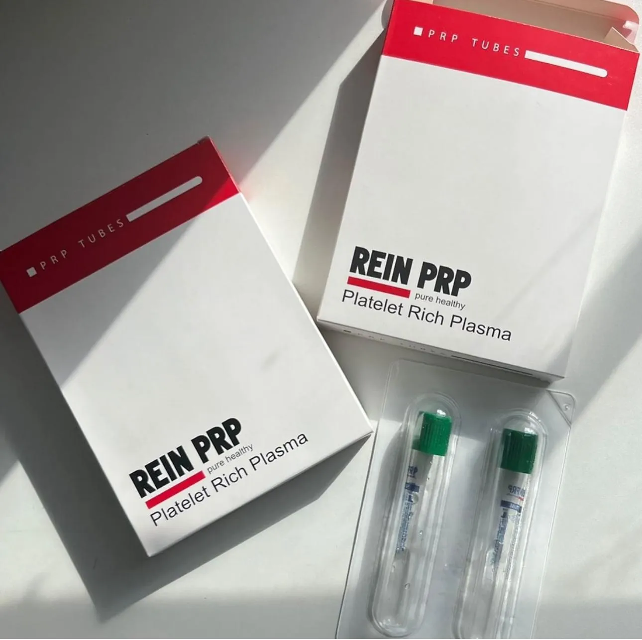 Rein PRP tubes and complete kit with CE Class IIB certification