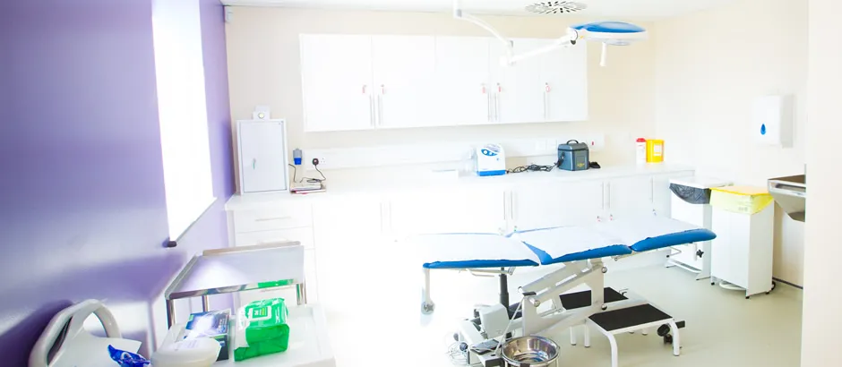 Treatment Area at PRP London Clinic Hornchurch